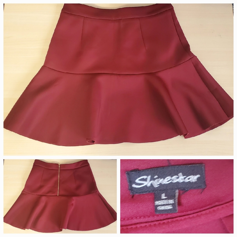 GIRL MINI SKIRT SHINESTAR